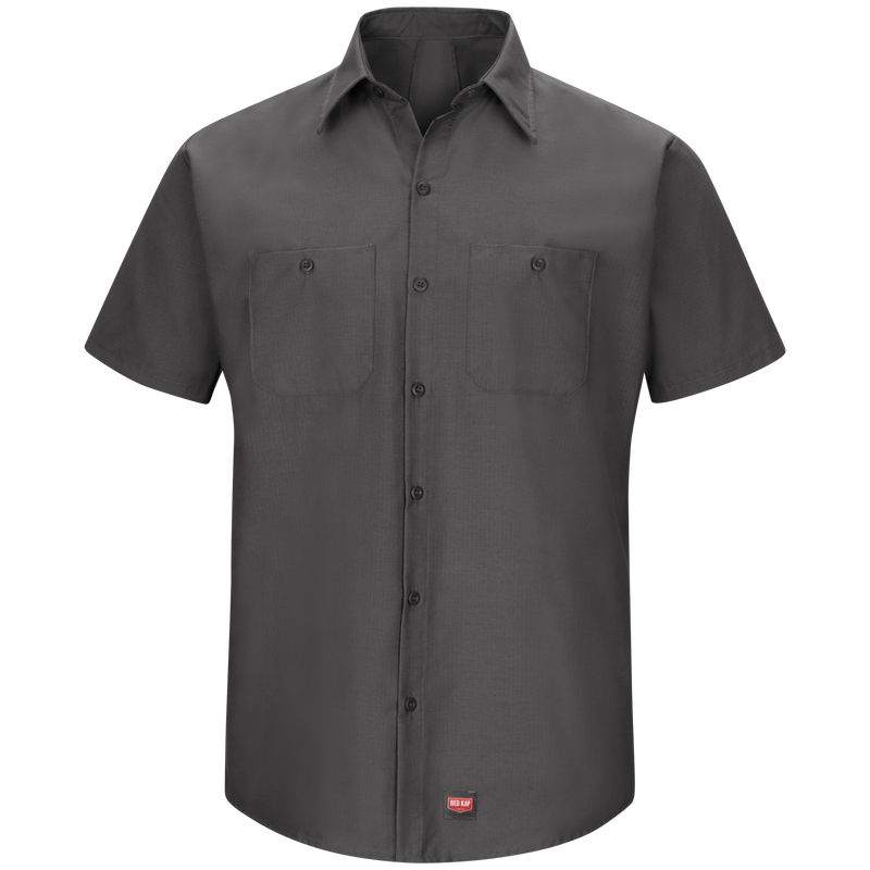 Men's Short Sleeve Work Shirt with MIMIX&reg; image number 1