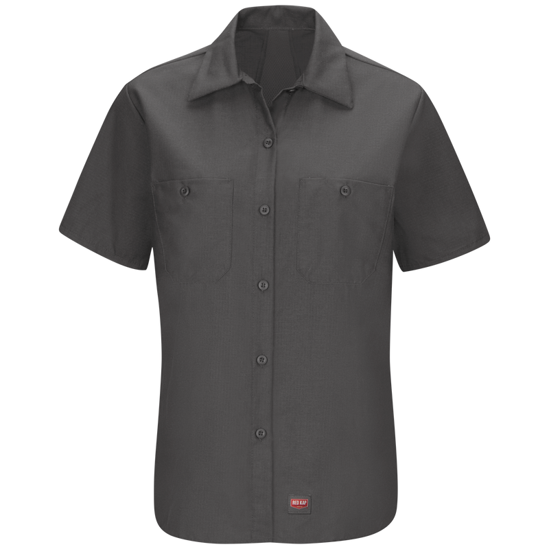 Women's Short Sleeve Work Shirt with MIMIX&reg; image number 1