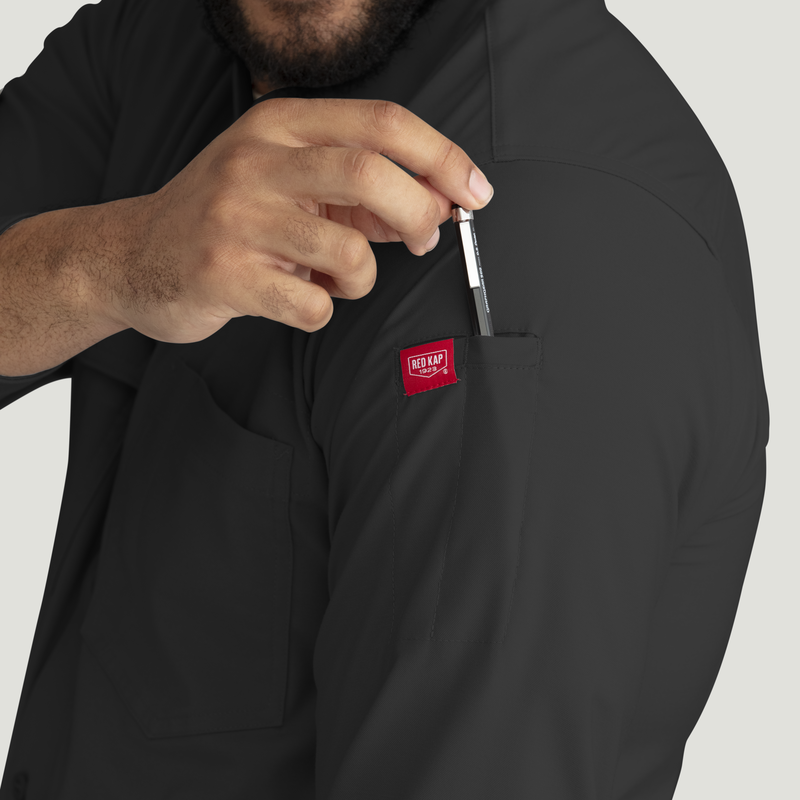 Men's Cooling Long Sleeve Work Shirt image number 11
