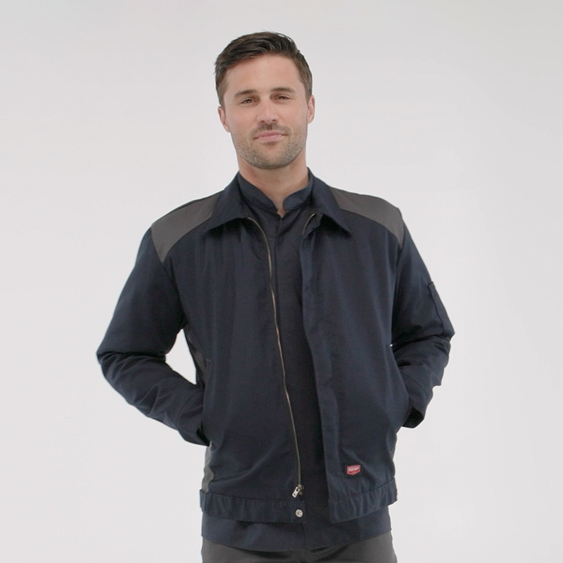 Color Block Performance Crew Jacket image number 10
