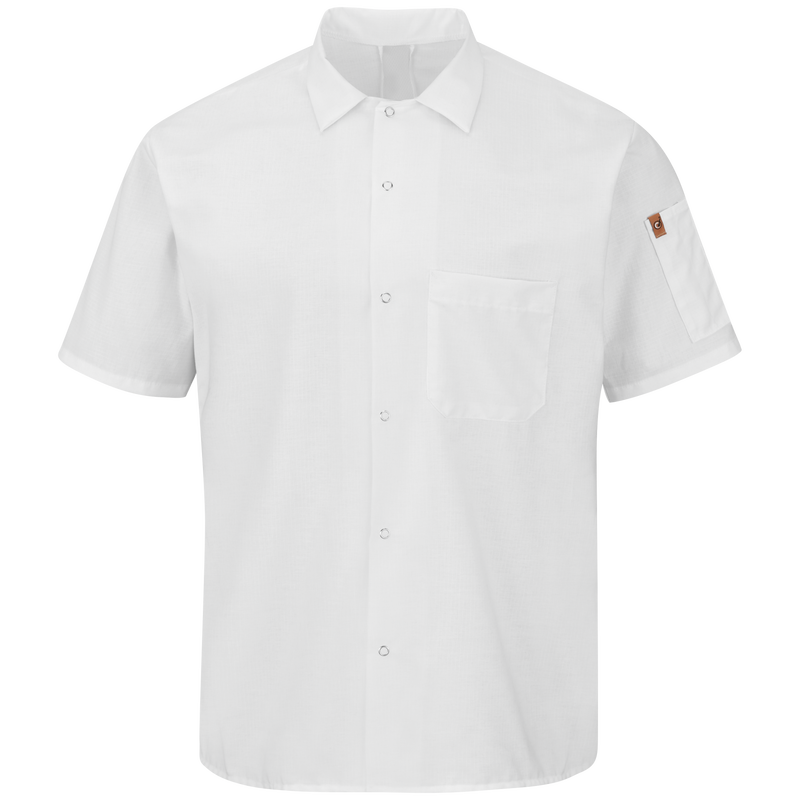 Men's Short Sleeve Cook Shirt with OilBlok + MIMIX&reg; image number 1