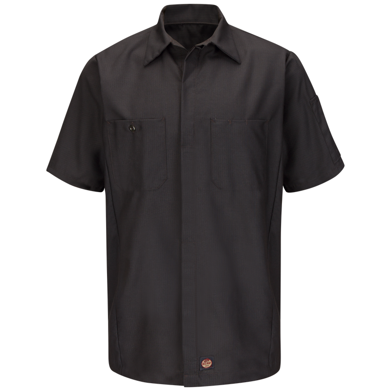 Men's Short Sleeve Solid Crew Shirt image number 1