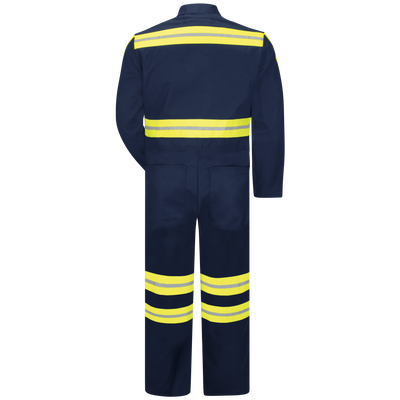 Enhanced Visibility Twill Action Back Coverall