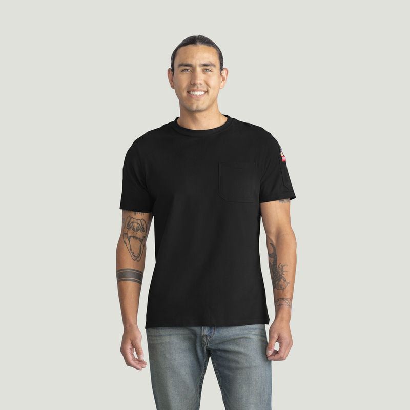 Men's Heavyweight Cotton Short Sleeve Pocket T-Shirt image number 1