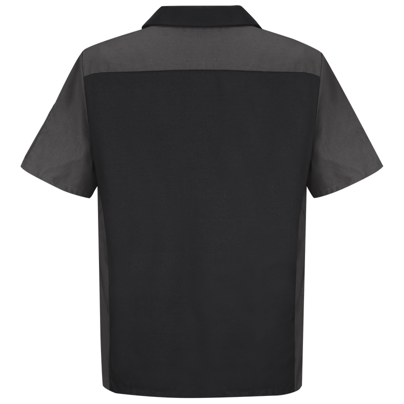 Men's Short Sleeve Two-Tone Crew Shirt image number 3