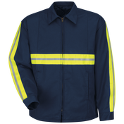 Men's Enhanced Visibility Perma-Lined Panel Jacket