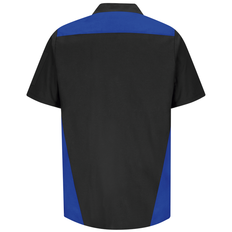 Men's Short Sleeve Tri-Color Shop Shirt image number 6