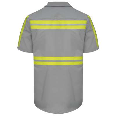 Short Sleeve Enhanced Visibility Industrial&nbsp;Work Shirt