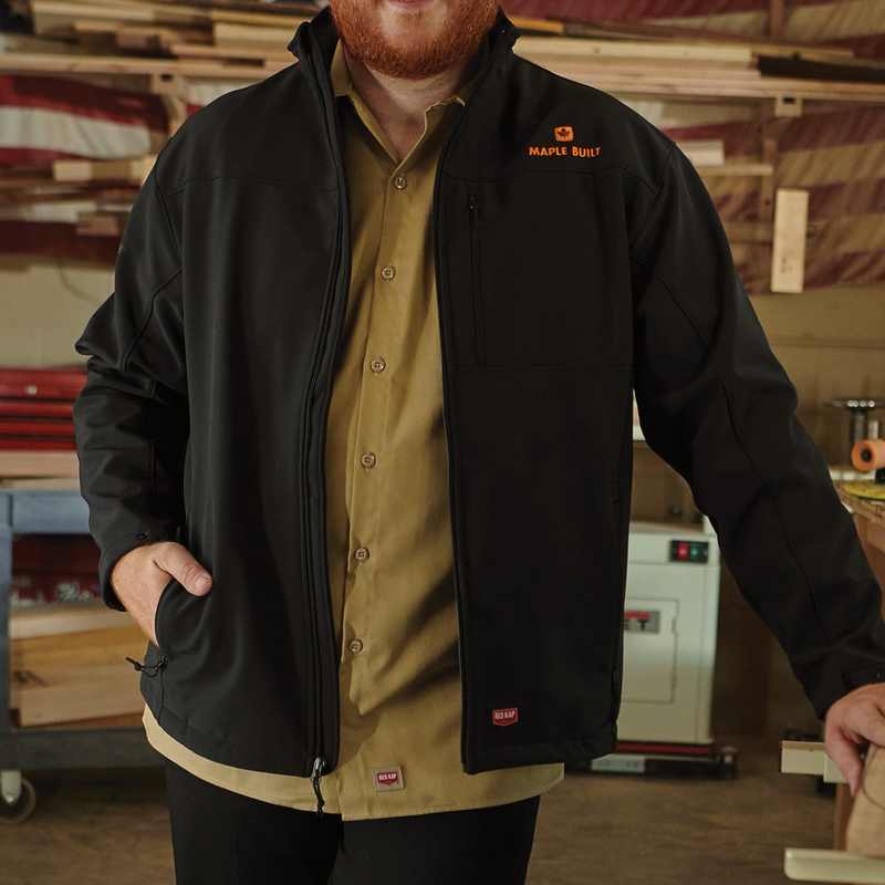 Men's Deluxe Soft Shell Jacket image number 3
