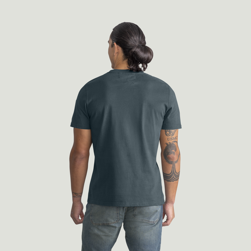 Men's Heavyweight Cotton Short Sleeve Pocket T-Shirt image number 2